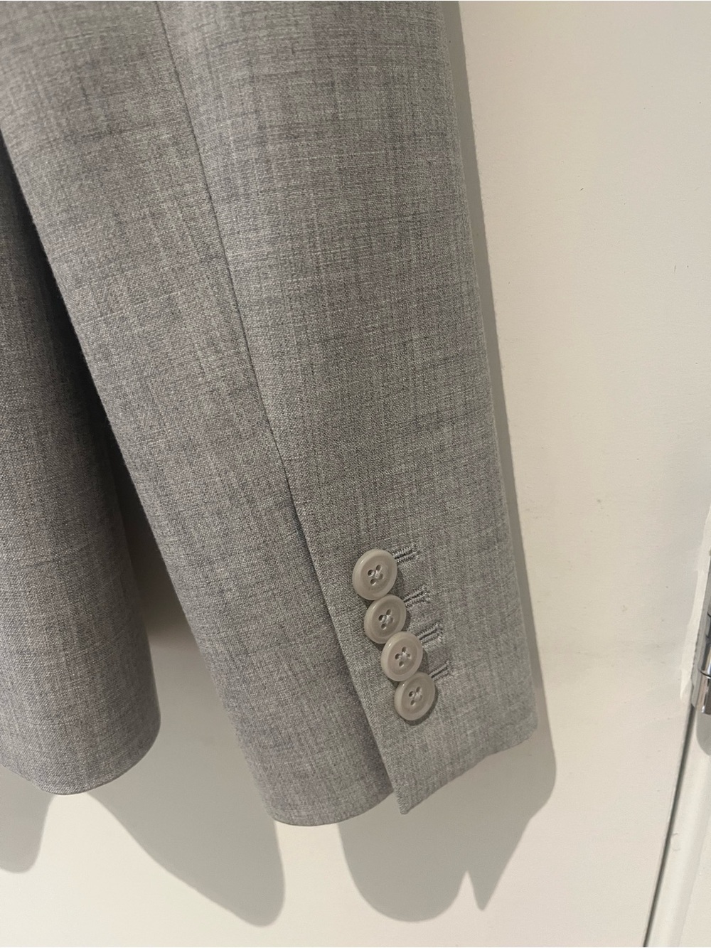 Babaton Producer Blazer-Heather Grey - Picture 7 of 8